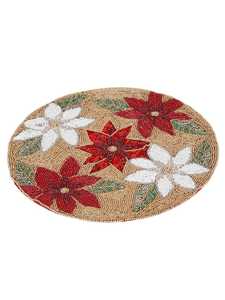 แผ่นรองจานทำด้วยมือแบบอินเดียผ้าทอ - Product Image 4