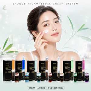 티트리 스펀지 마이크로니들 크림 & 리페어 앰플, 여드름 관리 피지 조절 모공 개선 페이셜 트리트먼트 키트 GZ - Product Image 2