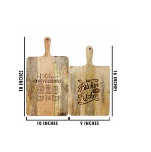 Juego de Tablas de Cortar de Madera Ecológicas con Bloque de Almacenamiento - Tabla de Cortar de Madera de Acacia Duradera para Cocina, Tabla de Cortar Carne - Product Image 2