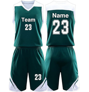 High Quality Customized 100% Polyester <b>Basketball</b> Uniform Best Design for Outdoor Sports Wear - Product Image 2