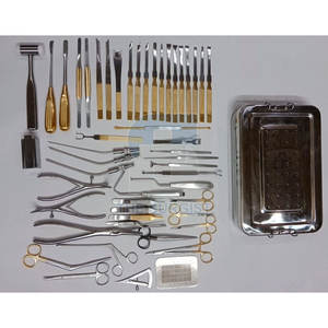 Ensemble de rhinoplastie en acier inoxydable, outils médicaux de précision réutilisables pour la rhinoplastie et les procédures ORL, usage chirurgical hospitalier - Product Image 1