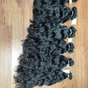 ผมต่อแบบลอนเวียดนามผมดิบเป็นลอนหยิกสำหรับต่อผมตรงตามหนังขายส่ง - Product Image 4