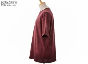 Meilleur T-shirt en coton lourd de 300g, T-shirt surdimensionné uni, T-shirt vierge à col rond à manches courtes, impression de logo personnalisée - Product Image 6