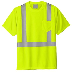 Camiseta de Seguridad Reflectante con Tela Transpirable de Alta Visibilidad, Ideal para Uso Industrial y de Seguridad, Camisetas de Trabajo de Seguridad - Product Image 4