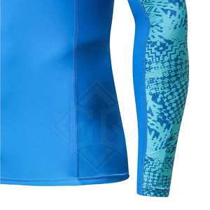 Nuevo Rashguard Personalizado Transpirable de Marca Privada, Ecológico, de Alta Calidad, Spandex/Poliéster, MOQ Bajo - Product Image 6