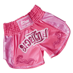 กางเกงขาสั้นมวยไทยแบบปักลายสำหรับผู้ชายและเด็กผู้หญิงวัยรุ่น - Product Image 1