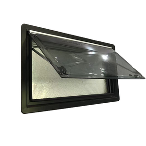 1100x450mm Camper RV Autocaravana <span class=keywords><strong>Ventana</strong></span> Remolque <span class=keywords><strong>Ventana</strong></span> de viaje con marco exterior de aluminio y bisagra para accesorios de <span class=keywords><strong>Caravana</strong></span> - Product Image 1