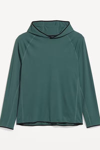 Lightweight <b>Men's</b> <b>Green</b> Pullover <b>Hoodie</b> for Winter for Workouts Running or Casual Wear with Digital Printing - Product Image 4