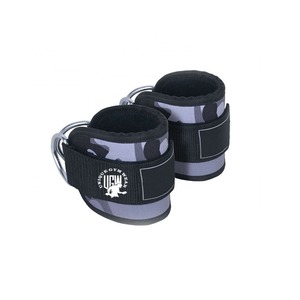 Custom Logo Fitness Padded Ankle Strap Gym Sport D <b>Ring</b> Ankle Support Strap <b>Adjustable</b> Non-Slip Eco-Friendly Breathable Unisex - Product Image 3