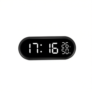 Reloj Despertador Inteligente Multifunción Táctil JUSTAMINUTE con Función de Repetición, Modelo Negro JE5110N Lowell - Product Image 2