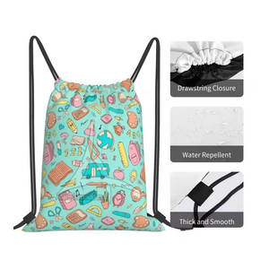 Sac à dos à cordon de serrage entièrement sublimé, vente en gros pour la vente en ligne, personnalisé, haute qualité, tissu personnalisé, 2025 - Product Image 1