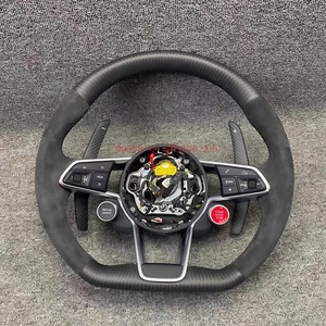 Volante de fibra de carbono <span class=keywords><strong>azul</strong></span> DOS para <span class=keywords><strong>Audi</strong></span> A4 B9 A5 <span class=keywords><strong>A3</strong></span> S4 S5 RS4 RS5 2017 2018 2019 2020 2021 <span class=keywords><strong>2022</strong></span> - Product Image 5