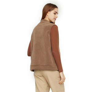 Top qualité bas quantité minimale de commande et prix uniforme d'allaitement hiver gommage gilet veste fermeture éclair Stretch femmes uniformes hospitaliers avec poches - Product Image 3