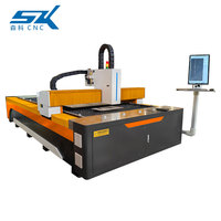 Machine de découpe laser à fibre pour tôles d'acier au carbone 1325 1530 1500x3000mm 10mm 20mm, type portique, Hiwin AI/BMP