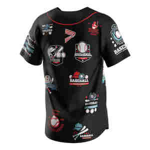 เสื้อเบสบอลขายดีที่สุด ผ้าพรีเมียม ระบายอากาศได้ดี สำหรับผู้ชาย สั่งซื้อจำนวนมาก - Product Image 4
