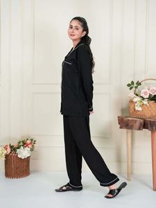 Conjunto de Pijamas de una Pieza en Oferta, Talla Grande, Informal, de Dibujos Animados, de Poliéster, Vestido de Dormir para Mujer - Product Image 2