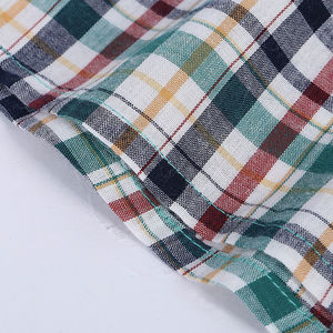 Hot Sale Men's Vintage Elastic Waistband Woven <b>Shorts</b> Nylon/Cotton <b>Plaid</b> Striped Fitness Jogger Athletic Breathable Lightweight - Product Image 4