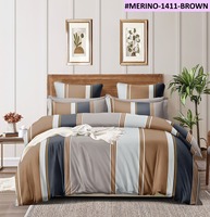 Ensemble de literie de qualité supérieure, doux, lisse, personnalisé, taille king, imprimé, simple, organique, respirant, écologique, 130 GSM, durable