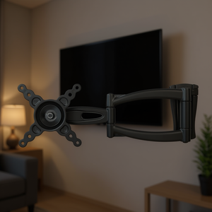 Support mural inclinable à trois articulations VESA 100 x 100 pour téléviseur/moniteur, capacité de charge de 26 kg, ELTRIS100 - Product Image 3