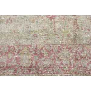 1.8x7.4 ft Turkish Rug Vintage Runner Rug <b>Brown</b> Southwestern <b>Wool</b> Eco-Friendly Patchwork Rug with Latex Backing - Product Image 4