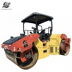 รถบดถนน DynapacCC524HF มือสอง น้ำหนักใช้งาน 12.7 ตัน แบบลูกกลิ้งคู่สั่นสะเทือน ยี่ห้อสวีเดนแท้ รถบดขนาดกลาง - Product Image 1