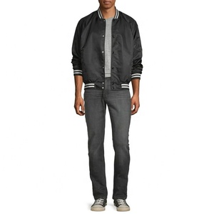 Vente en gros Veste universitaire unisexe pour homme, manches longues, mélange de polyester Letterman pour l'hiver, style High Street - Product Image 4