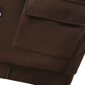 Veste universitaire respirante à manches en cuir brodée en chenille personnalisée OEM Vintage Baseball Letterman pour hommes - Product Image 5