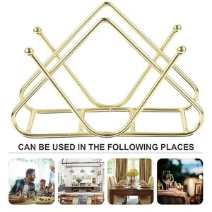 Napkin Holder for <b>Table</b> Metal Napkin Holder for Kitchen Dining Standing Paper Napkin <b>Storage</b> for <b>Table</b> Countertop - Product Image 3