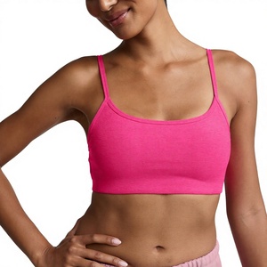 Latest Women's <b>Cross</b> Back Running Bra Breathable Gym Fitness Sportswear With Custom Logo Yoga <b>Tops</b> Sports Bra For Adults - Product Image 1