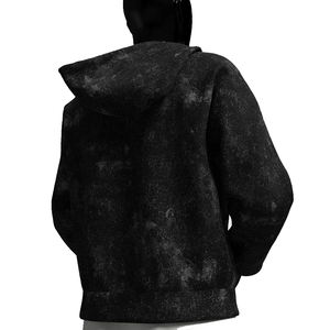 Nouveau personnalisé goutte épaule lavé à l'acide sweats à capuche 2025 imprimé qualité supérieure 100% coton sweat avec sweats à capuche vierges surdimensionné - Product Image 5