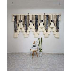 Tapiz de Macramé Bohemio Grande, Hecho a Mano, Ecológico, Decoración de Pared para Sala de Estar/Dormitorio - Product Image 1