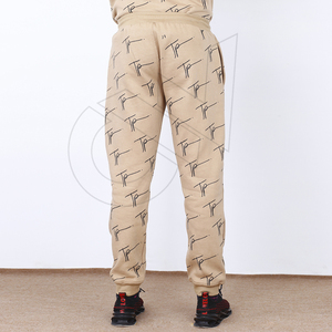 Pantalon de jogging décontracté léger et respirant pour hommes, avec cordon de serrage, couleur unie, design personnalisé, vente en gros - Product Image 4