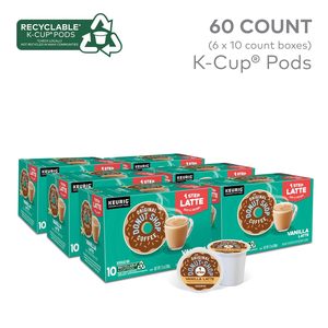 Le café en dosettes K-Cup Original Donut Shop Vanilla One-Step Latte, saveur vanille, portion individuelle, 60 dosettes - Product Image 4