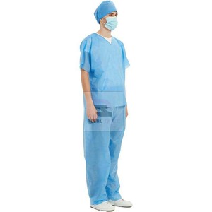 Tenue Médicale Unisexe Personnalisable de Haute Qualité en Tissu Non-Tissé pour Hôpitaux – Confort Optimal pour les Patients (Vente en Gros) - Product Image 2
