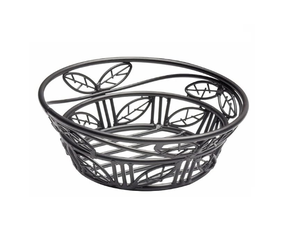 Cesta redonda de almacenamiento de alambre de hierro y Metal para restaurante, accesorios de cocina, cesta de regalo, forma personalizada - Product Image 2