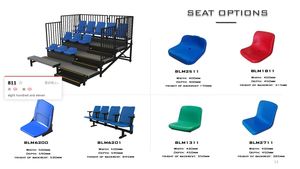 JY-715 Vente en gros de gradins rétractables, système de sièges télescopiques, gradins <span class=keywords><strong>pour</strong></span> stades de basketball intérieurs, gymnases, sièges de tribunes - Product Image 6