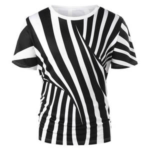 T-Shirt imprimé personnalisé de haute qualité, impression 3D loup Sublimation T-Shirt personnalisé pour hommes - Product Image 4