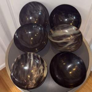 BELLE QUALITÉ FABRIQUÉ À LA MAIN BOL EN CORNE POLI ÉLEVÉ Ustensiles de cuisine pour servir la soupe nouilles Bol en corne élégant - Product Image 6