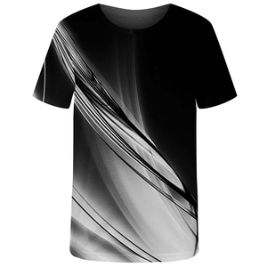 Camiseta de manga corta con cuello redondo orientada a la exportación de alta calidad impresa 100% para hombre hecha en Pakistán - Product Image 6