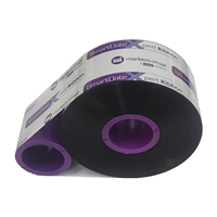 Ruban TTO professionnel pour Videojet 55mm*600M, ruban code-barres TTO cire-résine