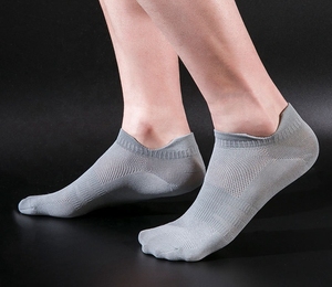 Calcetines Deportivos Personalizados Antideslizantes de Mezcla de Algodón de Secado Rápido, Calcetines Finos para Correr, para Hombre, con Logotipo Personalizado, Calcetines de Yoga para Gimnasio, Venta al por Mayor - Product Image 6