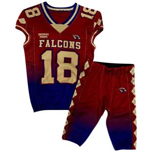 Uniformes de football américain personnalisés par sublimation pour jeunes - Product Image 1