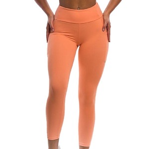 Leggings de sport pour femmes en spandex/polyester, compression sans couture, taille haute, uni, écologique, respirant, grande taille, séchage rapide, meilleur choix - Product Image 5