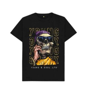 Camiseta informal para hombre 100 por ciento algodón manga corta cuello redondo Camiseta suave y transpirable para uso diario cómodo - Product Image 4