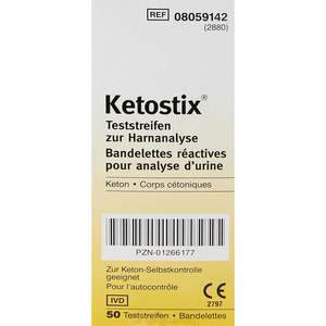 Bandelettes de test urinaire Ascensia pour Ketostix, pour kits de diagnostic médical à domicile - Product Image 1