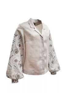 Top 2026 Hot Selling Embroidered Ukrainian Blouse O-neck <b>Balloon</b> Long Sleeve Low Factory Price Stunning Bohemian New Summer - Product Image 2