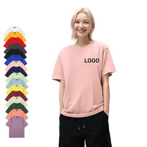 2025 nuevo fabricante de camisetas lisas para mujer al por mayor impresión personalizada Logotipo de mujer de gran tamaño camisetas de algodón de talla grande para mujer - Product Image 2