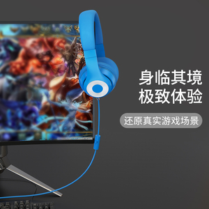 Blue 008 Auriculares y auriculares de música con cable estéreo fuerte - Product Image 3