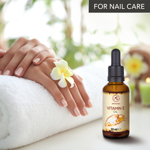 Huile de beauté à la vitamine E Aromatika 50 ml, flacon compte-gouttes, huile pour le visage au tocophérol pour les rides, les pattes d'oie et le contour des yeux - Product Image 2
