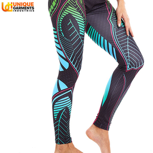 Mallas de Yoga de cintura alta para mujer, superventas de 2025, Pantalones de mujer con logotipo personalizable sublimado para uso en el gimnasio, mallas de bajo precio - Product Image 4